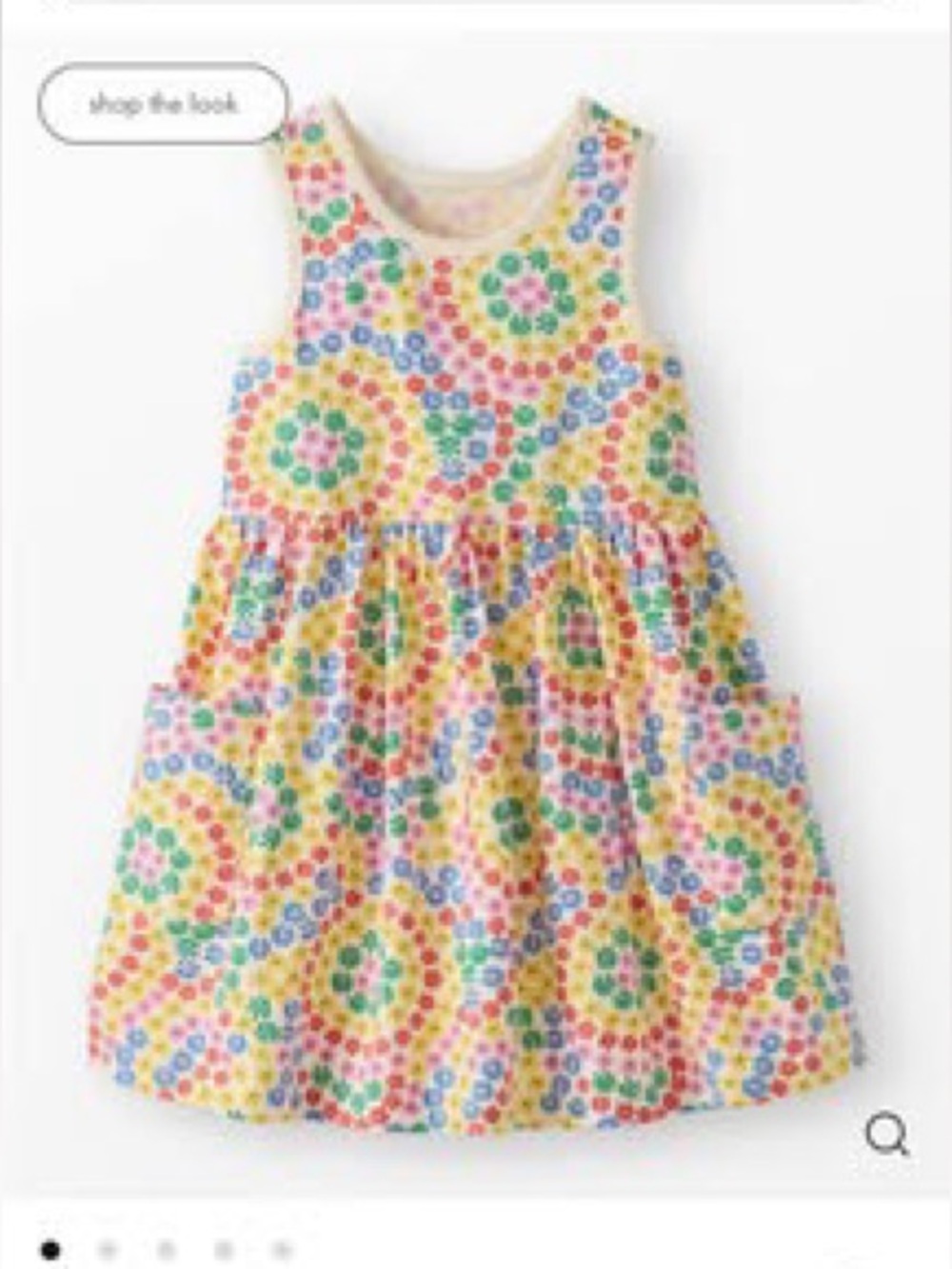 NWT Hanna Andersson sleeveless playground dress